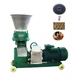TECHTONGDA&reg; 3mm Hole Farm Animal Pellet Feed Mill Machine 220V 3 Head Rollers
