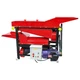 TECHTONGDA 220V Corn Sheller Electric Dry&Wet Corn Husking Threshing Machine