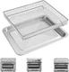 Air Fryer Basket Tray Replacement for Cuisinart TOA-60 TOA-65 TOA-70 Toaster Air