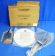 NUWAVE Brick Oven-Style Pizza Kit w/ Pizza Stone, Stainless Steel Peel & Cutter.