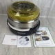 NuWave Pro Plus Infrared Oven Model No. 20602 Black w/ Amber Dome New No Box