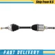 TrakMotive Front Left Side CV Axle Shaft Assembly For Ford Fusion Lincoln MKZ