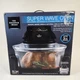 Super Wave Oven + Cookbook Sharper Image Infrared Convection 16 Quart Halogen