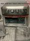 ➿ Cuisinart AirFryer Toaster Oven Stainless Steel TOA-60TG 🆕SMALL DENT👈Read👇