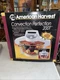 VTG American Harvest Convection Perfection 200T Round Glass Oven New Open Box