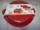Microwave TURBO COOKER Handy Gourmet  Cooker,  Fits 9" Dinner  Plate, BPA Free 