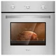 EMPAVA 24" W Single Gas Stainless Steel Wall Oven w/ Convection EMPV-24WO08, NEW