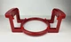 Big Boss 16 Quart Oil Less Fryer Replacement Red Bowl Holder Base #8605