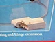 JS-2000 American Harvest Jet Stream Oven Expander Ring Hinge Extension Only Used