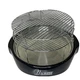 NuWave Pro Oven 20321-20329 Replacement Parts: Black Base Stainless Pan 2 Racks