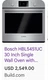 Bosch HBL5451UC 500 30" Stainless Steel Electric Single Wall Oven