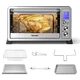 TOSHIBA AC25CEW-SS Large 6-Slice Convection Toaster Oven Countertop, 10-In-One w