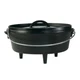 Lodge LGEL10DCO3 10IN/5 QUART CAST IRON DEEP CAMP DUTCH OVEN