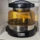 NuWave Oven Pro Plus 20612 w/ Amber Dome Steel Extender Ring Silicone Pans
