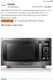 Toshiba EM131A5C-BS 1.2 cu ft Microwave Oven - Black Stainless Steel