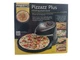 Presto Pizzazz Plus Rotating Pizza Oven 03430 Countertop Electric Cooker Black