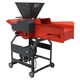TECHTONGDA 500-1000kg/h 6-blade Hay Cutter Pulverizer with Belt Conveyor 220V