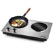 CUSIMAX CMIP-C180S 1800W Dual Burner Electric Hot Plate, Portable Ceramic
