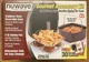 NuWave Brio 2QT Air Fryer Gourmet Accessory Kit Reversible Rack Pan & Cookbook