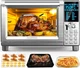 Nuwave Bravo Air Fryer Toaster Smart Oven, 12-In-1 Countertop Convection, 30-QT