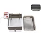 TECHTONGDA Mini Stainless Steel Edamame Sheller Pea Peeling Machine 220V 40W