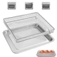 Fryer Grill Pan & Basket for Cuisinart TOA-60 TOA-65 TOA-70 Toaster Fryer Con...
