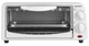 Courant TO621W Compact 2-Slice Toaster Oven, Toast, Bake, Broil,  White