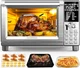Nuwave Bravo Air Fryer Toaster Smart Oven, X-Large, Stainless Steel