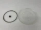 Toshiba EM131A5C‑BS Microwave 12.4" Glass Turntable Plate + Roller Ring