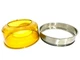 NuWave Pro Plus 20602 Replacement Lot Of Amber Dome & Stainless Extender Ring