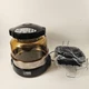 NuWave Oven Pro Plus 20612 w/ Amber Dome Steel Extender Ring & Silicone Pans