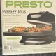 Presto Pizzazz Plus Rotating Countertop Pizza Oven 1235W 120V PFAS Free