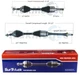 SurTrack Pair Set 2 Front CV Axle Shafts For Ford Lincoln MKZ 4L FWD Auto GAS