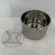Instant Pot IP-DUO60 V3 6qt Pressure Cooker Replacement Parts Inner Pot & Rack