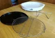 Mini Nuwave PART-Replacement Base/Pan & Grate For Home Infrared Oven/Model 20102