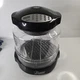 NuWave Pro Infrared Oven Clear Extender Ring Pizza Pan Racks 20322 