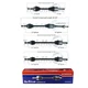 SurTrack Set of Front & Rear CV Axle Shafts KIT For Ford Fusion Lincoln MKZ 2.0