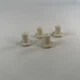 Set of 4 pieces Of White Rubber Base Feet ~  NuWave Mini Infrared Oven 20101