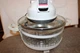 Vintage Galloping Gourmet Perfection Aire 707 Convection Cooker Glass w/Racks