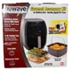 NUWAVE Brio 2 qt Air Fryer Gourmet Accessory Kit Baking Pan, Rack & Cookbook NEW
