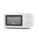 COMMERCIAL CHEF 0.6 Cubic Foot Microwave with 6 Power Levels, Small Microwave wi