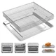 Stainless Steel Air Fryer Basket and Tray,Compatible with Cuisinart TOA-60 TO...
