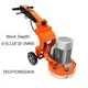 TECHTONGDA&reg; Concrete Floor Grinder 220V Foldable Design Polish Trimm Machine