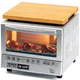 Cutting board with Panasonic NB-G110P FlashXpress Toaster Oven (Oven Excluded...