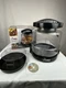 NUWAVE PRO INFRARED OVEN MODEL 20322 BLACK WITH EXTENSION RING