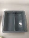 NUWAVE 8 X 8 8x8-inch Silicone Bakeware Baking Pan with Divider insert Grey 