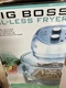 Big Boss Air Fryer Oil Less Healthy 1300W XL Capacity 16-Quart Silver