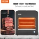 Electric Steak Grill, 1800W Smokeless Infrared Electric Broiler, Indoor