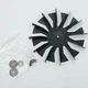 American Harvest Jet Stream Oven Fan Blade & Nut Original Replacement JS-2000TM
