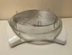 Thane Flavor Wave Deluxe Oven Clear Extender Ring, White Base, And Cooking Rack